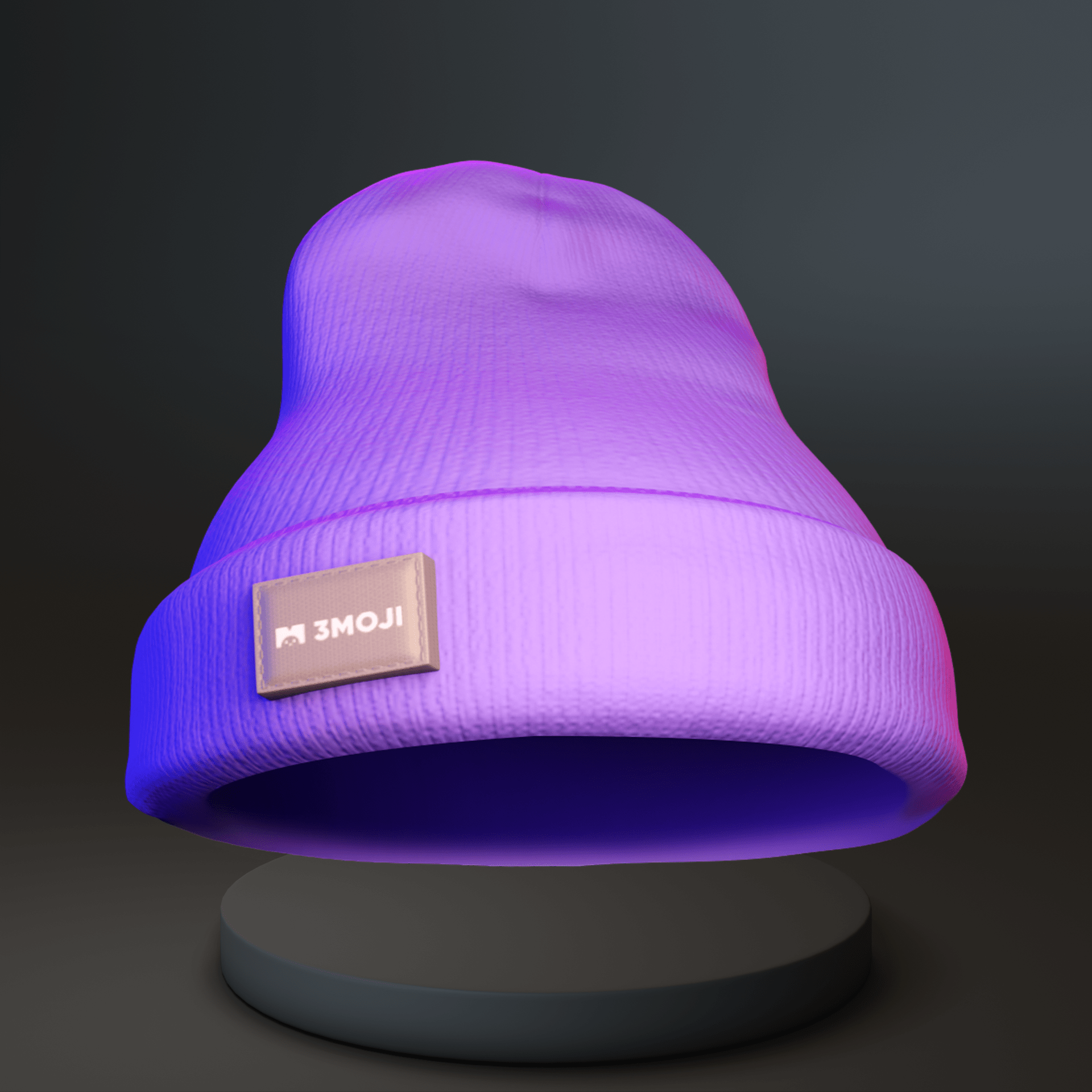 Purple Lounge Beanie